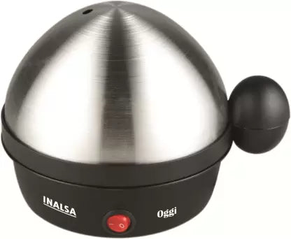 Inalsa OGGI Boiler Egg Cooker  (Silver, 7 Eggs) Inalsa OGGI Boiler Egg Cooker  (Silver, 7 Eggs)